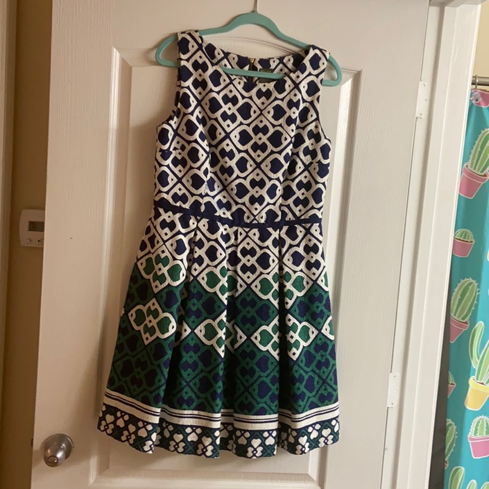 Taylor Multi Patterned Flattering Dresz